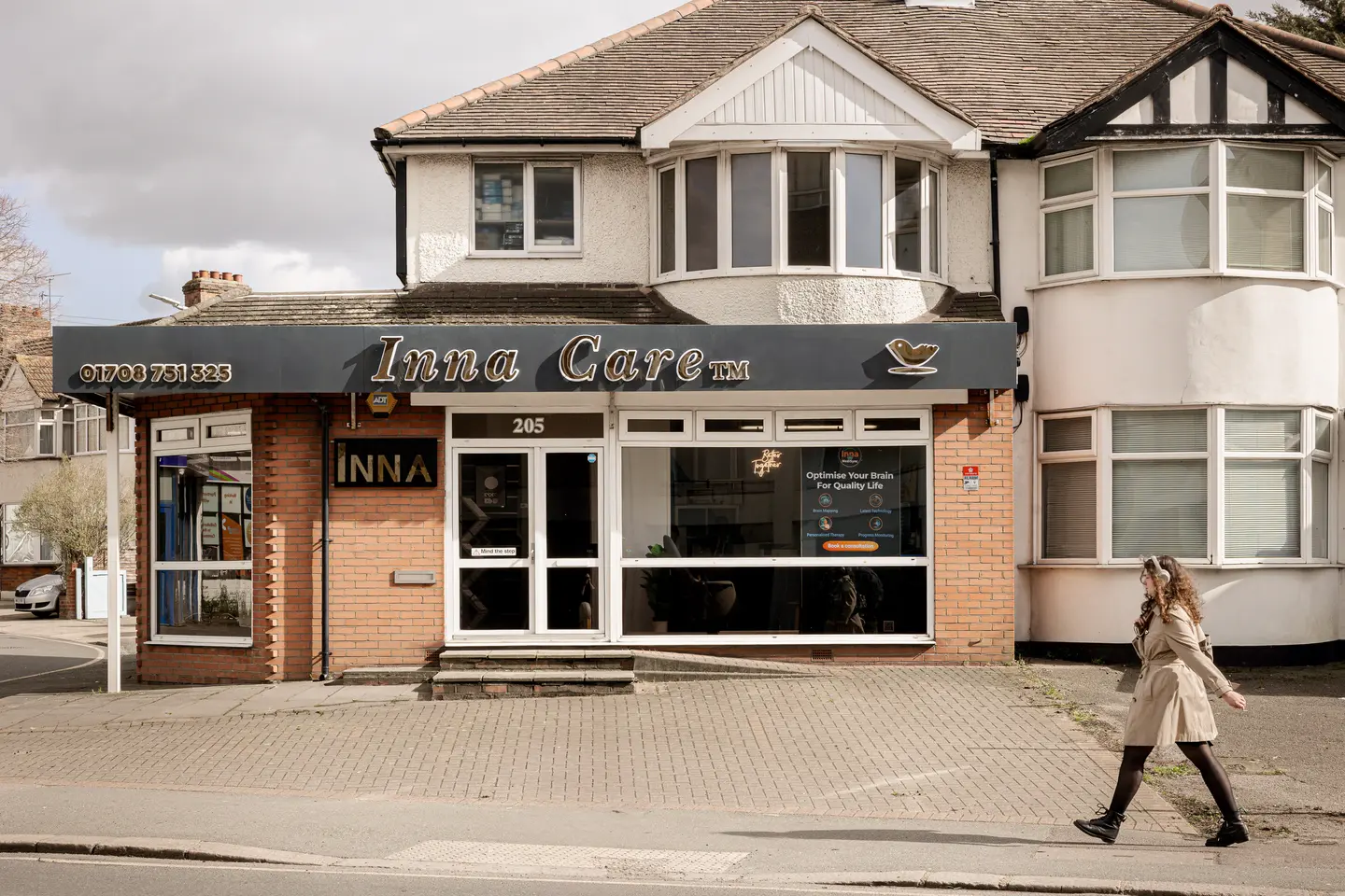 Neurofeedback session at Inna MediSync