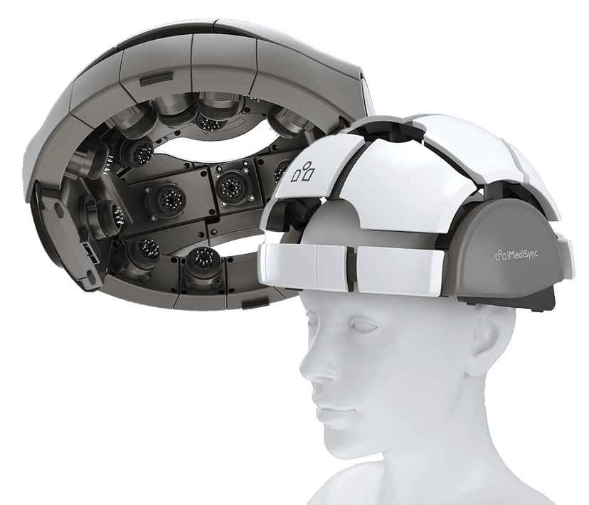 iSyncMe 19-channel clinical EEG device